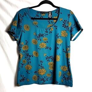 🖤5/$20🖤 APOSTROPHE.. floral stretch top..